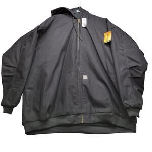 Berne Heritage Duck Hooded Active Work Jacket Big And Tall Men's size 6XL Tall